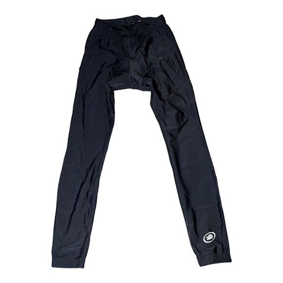 PERFORMANCE BIKE Black Cycling Padded Leggings Pants Sz L - Picture 1 of 9